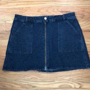 Madewell Denim Utility Skirt